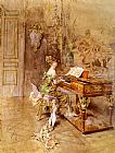 Giovanni Boldini La Pianista painting